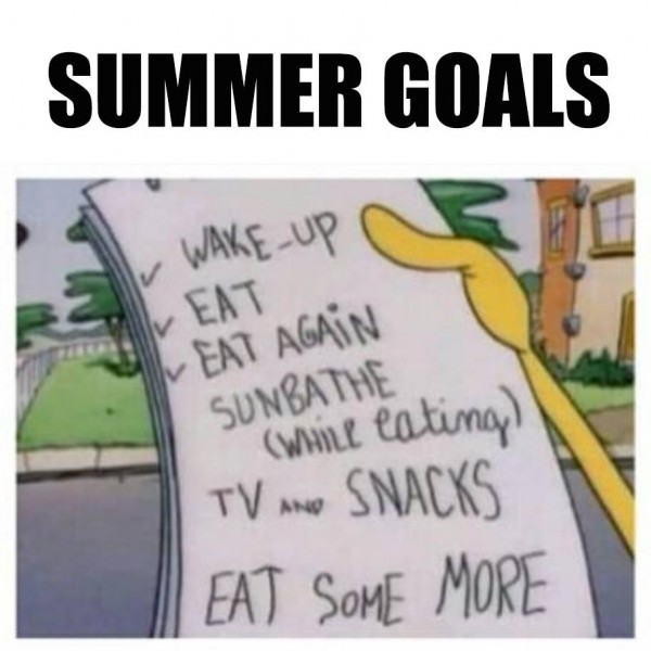 Summer Goals