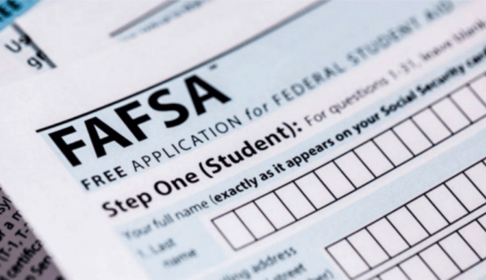 FAFSA Banner