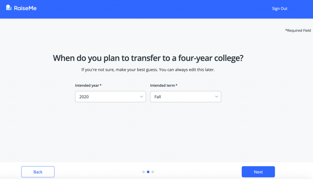 Step 5 transfer term